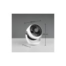 Trio Reality TR045-01 LED Ventilator mit Licht TEMPEST | 1W integrierte LED-Quelle