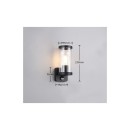 Trio Reality TR21599132 Außenwandleuchte BONITO  E27