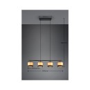 Trio Reality TR31664032 Pendelleuchte BOLZANO E14