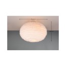 Trio Reality TR61582001 Deckenleuchte FURRY E27