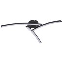 Globo 67129-18 LED-Bad-Deckeneinbauleuchte Tansy I 1x18W | 1500lm | 3000-4000-6000K | IP44 - einstellbar, Memoryfunktion, Stufendimmung, schwarz