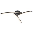 Globo 67129-18 LED-Bad-Deckeneinbauleuchte Tansy I 1x18W | 1500lm | 3000-4000-6000K | IP44 - einstellbar, Memoryfunktion, Stufendimmung, schwarz
