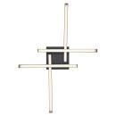 Globo 67129-24 LED Bad Deckenleuchte Tansy I 1x24W | 1850lm | 3000-4000-6000K | IP44 - Stufendimmung, schwarz