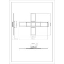 Globo 67363-55 LED Deckenleuchte TATJANA  | 55W integrierte LED-Quelle | 2950lm | 3000K