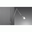 LED Artemide Tolomeo braccio Wandlampe 11W, Aluminium poliert