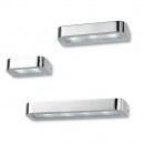 LED Wandleuchte Tribe AP2 2x3W - Aluminium/chrom