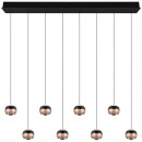 Trio SELECT  T344410832 LED Pendelleuchte ORBIT   | 8x8W integrierte LED-Quelle | 8x960lm | 2300+3000+4000K