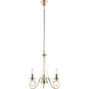 Globo 69003-3 Pendelleuchte Truncatus 3x40W | E14 - Messing