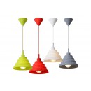 Lucide 08407/24/32 Pendelleuchte Tuti 1x60W | E27