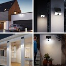 Immax 08500L LED solar Außenwandleuchte SunBoard  | 13W integrierte LED-Quelle