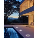 Immax 08494L LED solar Niedervolt-Außenleuchte TERRACE ROUND | 1,5W integrierte LED-Quelle | 15lm | 4000K