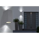 Globo 34164-2 Außenwandleuchte Veronika 2x35W | GU10 | IP44 - Anthrazit
