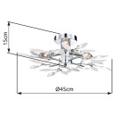 Globo 63160-3 Deckenleuchte Vida 3x40W | E14
