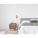 Italux 5906630853793 LED Spot-Wandleuchte Cali | 2.5W integrierte LED-Quelle | 3000K | mit Schalter | gold