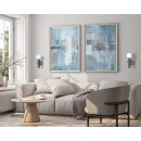 Italux WL-33574-1-BK Wandleuchte Filano | 5W G9 | schwarz | opal