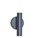 Italux WL-33574-1-BK Wandleuchte Filano | 5W G9 | schwarz | opal