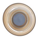 Italux 5906630853182 LED Deckenleuchte Passo | 8W integrierte LED-Quelle | 3000K | gelb | schwarz