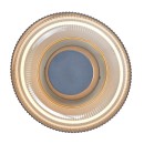 Italux 5906630853182 LED Deckenleuchte Passo | 8W integrierte LED-Quelle | 3000K | gelb | schwarz