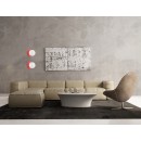 Italux WL-37482-ROSE Wandleuchte Nauti G9