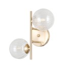 Italux WL-40717-2-HBR Wandleuchte Toledo G9