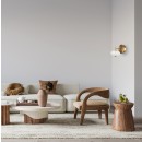 Italux WL-8545-1-BK-GD LED Wandleuchte Nico | 5W integrierte LED-Quelle | 3000K | gold | schwarz | weiß