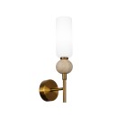 Italux WL-95331-1-BRSS Wandleuchte Santos G9