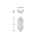 Zuma Line 003064-024601 Wandleuchte ALEXANDRIA G9