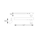 Zuma Line 003064-028255 Wandleuchte MANNARI GU10