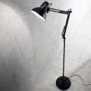 Ideal Lux Stehlampe Wally Nero PT1 1x40W E27 - Bürolampe