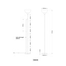 Globo WILBUR 59946 Stehlampe E27