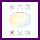 WiZ Tunable white 8719514554276 Deckeneinbauleuchte LED 21W | 2100lm | 2700-6500 K - weiß