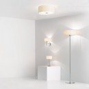 Ideal Lux Deckenanbauleuchte WOODY Bianco 5x60W E27 - chrom