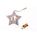 Dekoration aus Holz - Star