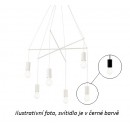 Ideal Lux 158815 Pendelleuchte Pop Nero 6x60W | E27 - schwarz