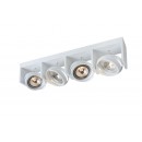 Lucide LED Decken- und Spotleuchte Zett 4x12W GX53 - dimmbar, luxuriös