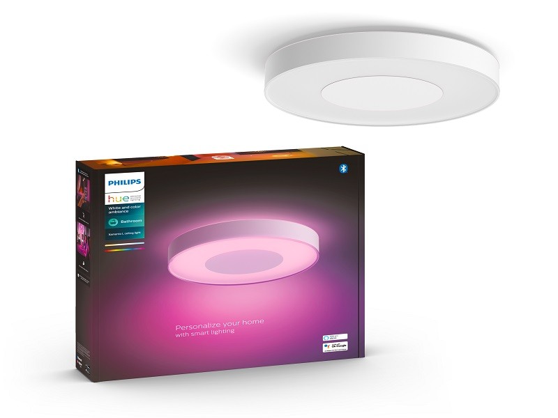 - | 1x525w 3700lm White color Bluetooth, Ambiance, P9 | LED Hue Badezimmerleuchte RGB / Philips weiß | dimmbar, Xamento Deckenleuchte and 2200-6500K 41168/31 L