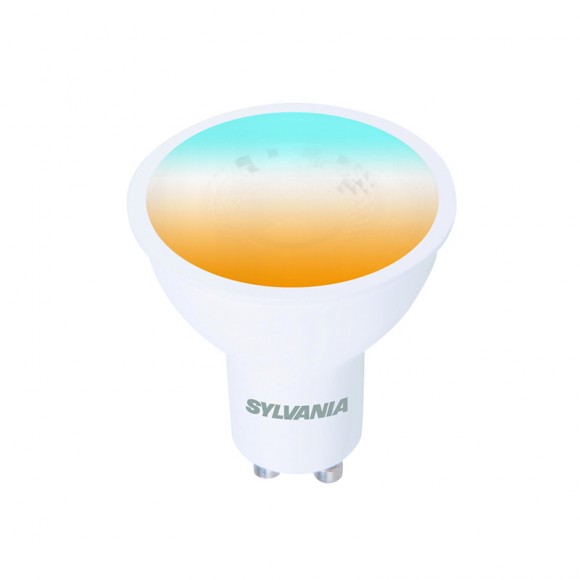 Sylvania 0028904 Intelligente LED Birne 1x5W | GU10 | 345lm | 2700-6500K - dimmbar, Wi-Fi, weiß