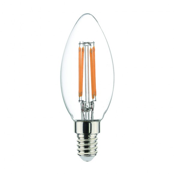 Sylvania 0029344 LED-Glühlampe 1x4,5W | E14 | 470lm | 2700K - dimmbar, klar