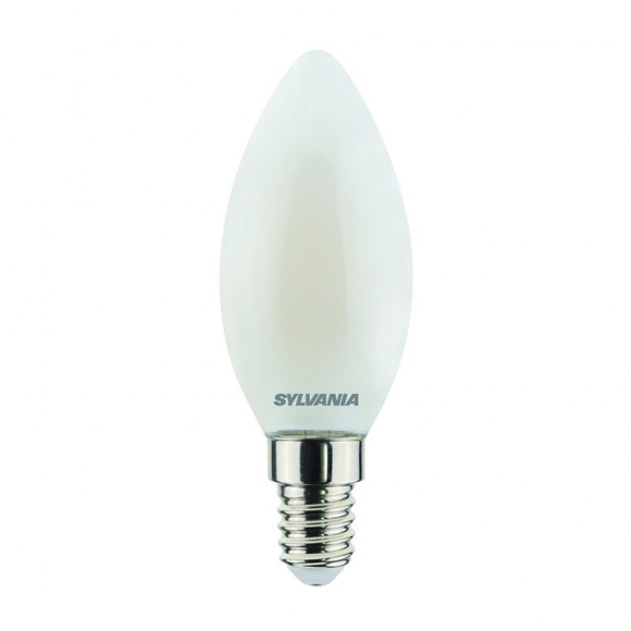 Sylvania 0029369 LED-Glühlampe 1x4,5W | E14 | 470lm | 6500K - dimmbar, weiß