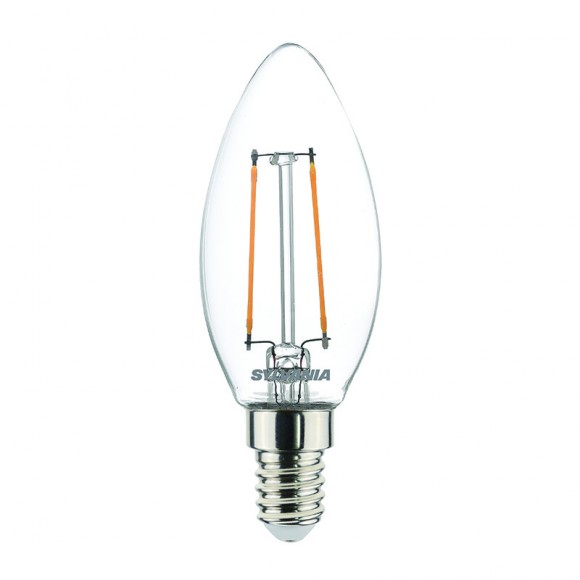 Sylvania 0029371 LED-Glühlampe 1x2,5W | E14 | 250lm | 2700K - klar