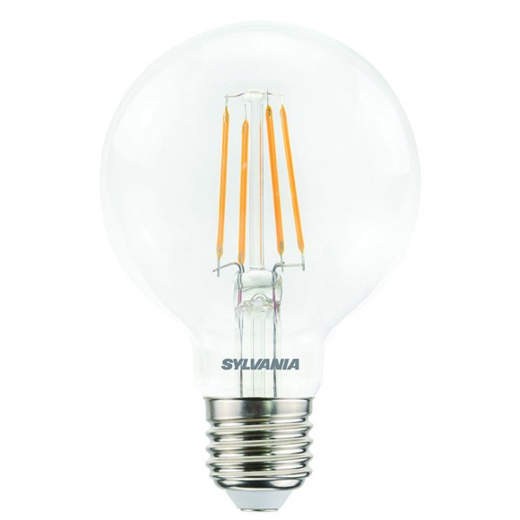 Sylvania 0029543 LED-Glühlampe 1x4,5W | E27 | 470lm | 2700K - klar