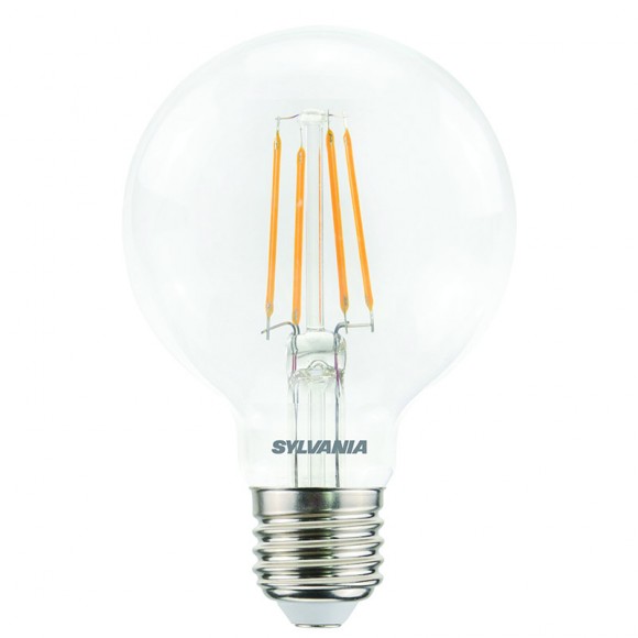 Sylvania 0029544 LED-Glühlampe 1x6W | E27 | 640lm | 2700K - klar