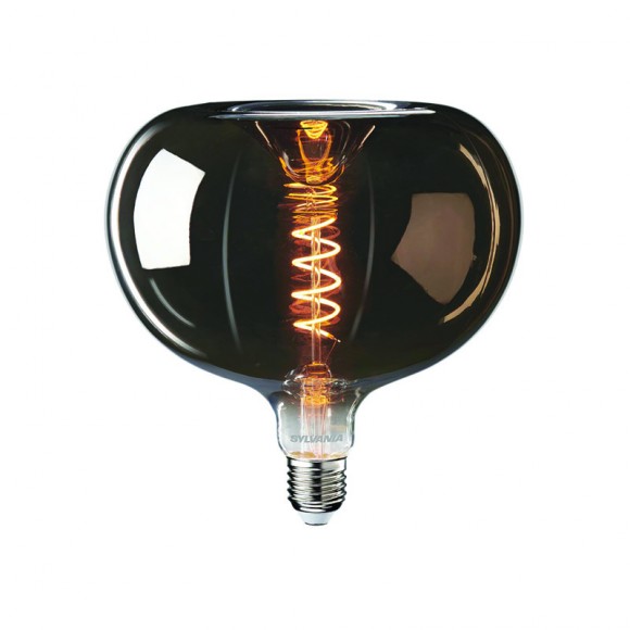 Sylvania 0029981 LED-Leuchtmittel 1x4W | E27 | 250lm | 2000K - dimmbar, schwarz