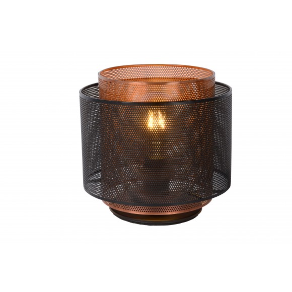 Lucide 02504/01/30 tisch Orrin 1x60w | E27 - schwarz, Metall, Schalter