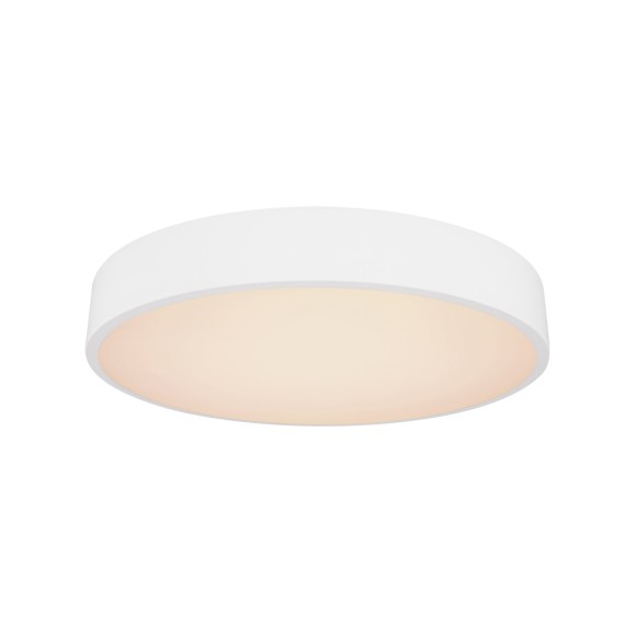 Globo 41744-24 LED-Deckenleuchte Wiss 1x24W | 1350lm | 3000-6000K - dimmbar, Fernbedienung, Nachtmodus, Memoryfunktion, weiß, opal