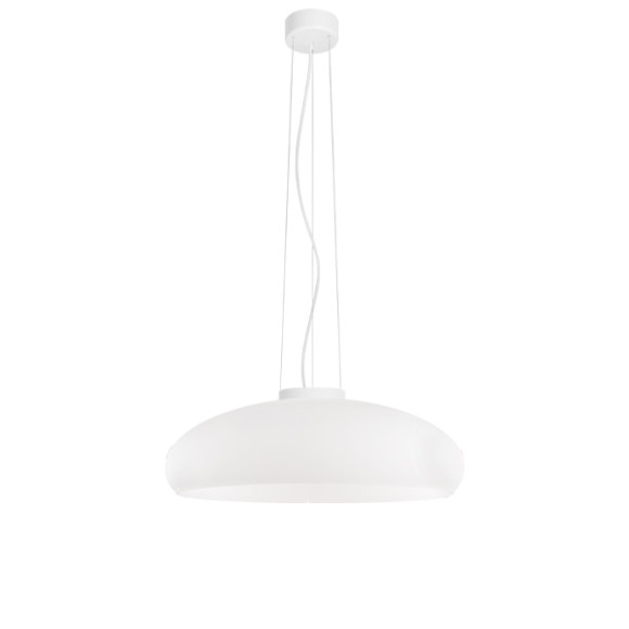 Ideal Lux 059679 Pendelleuchte 1x60W Aria | E27 - weiß