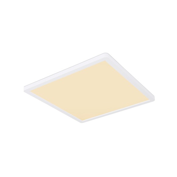 Globo 41563-18W LED Deckenleuchte Sapana 1x18W | 1600lm | 3000 K | IP44 - Schaltdimmer, Memoryfunktion, weiß, opal
