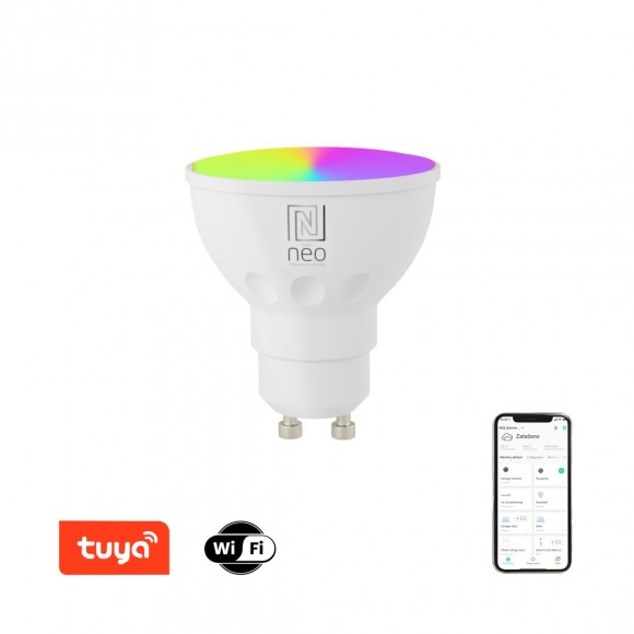 Immax NEO 07724L LED Smart Lampe 1x35w | Gu10 | 350lm | 2700-6500K | CCT | RGB - dimmbar, weiß