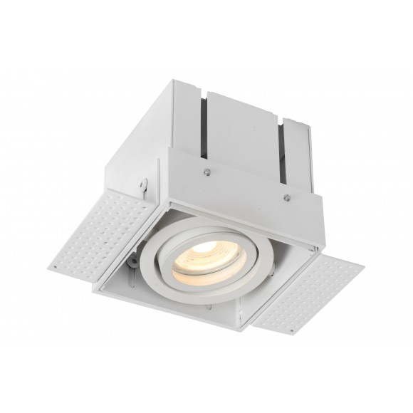 Lucide 09925/01/31 Spotleuchte Trimless 1x50w | GU10 - weiß, einstellbar, dimmbar