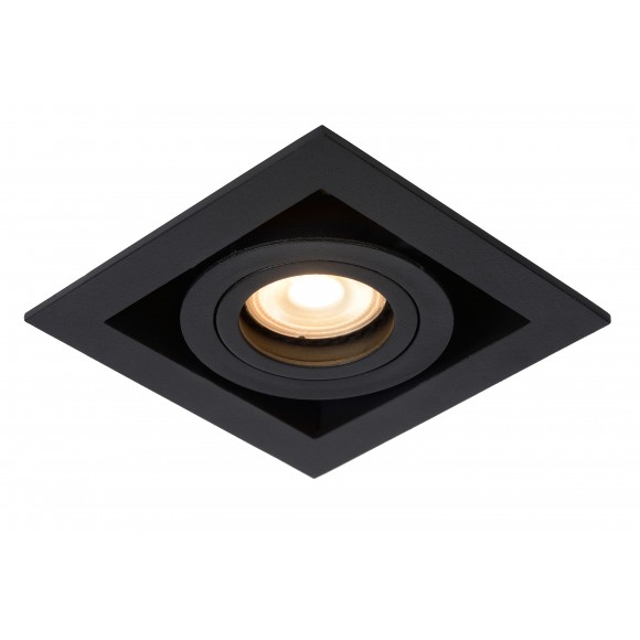 Lucide 09926/01/30 Spotleuchte Kamin 1x50w | GU10 - schwarz, einstellbar, dimmbar